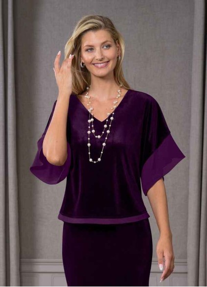 Juecet Fianna Velvet Blouse
 ( Final Sale )