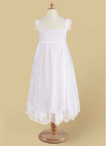 Juecet Guava Flower Girl Dress