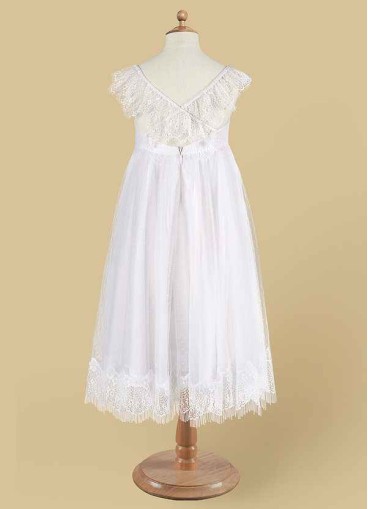 Juecet Guava Flower Girl Dress