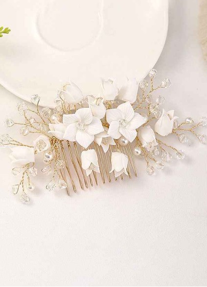 Stunning Floral Hair Combs Stunning Floral Hair Combs